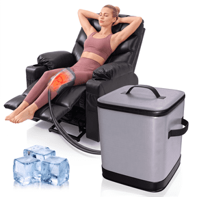 Ice Machine for Knee After Surgery, Cold Therapy Machine for Knee Replacement, Cold Therapy Machine with Programmable Timer Quiet Pump Compression Pad Apply to Arm, Ankle, Thigh