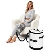 Ice Machine for Knee After Surgery, Portable Cold Therapy Machine for Sports Injuries Sprains, Cryotherapy System with Digital Timer & Quiet Pump, Ice Compression Pack Wrap for Recovery