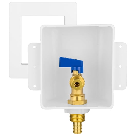 Ice Maker Box W/ Regular F1807 Crimp Pipe Fitting Coupler