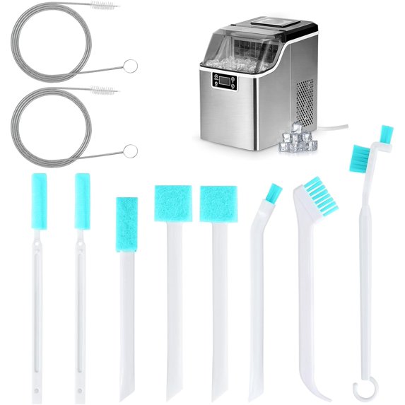Ice Maker Cleaning Brush Set, Ice Machine Cleaning Tools - 2Pcs Drain ...