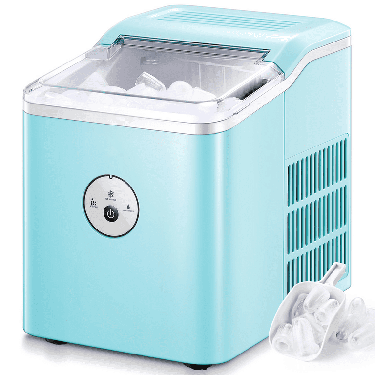 Ice Maker Machine Countertop, 28lbs/24H, 9 Bullet Ice Cubes Ready