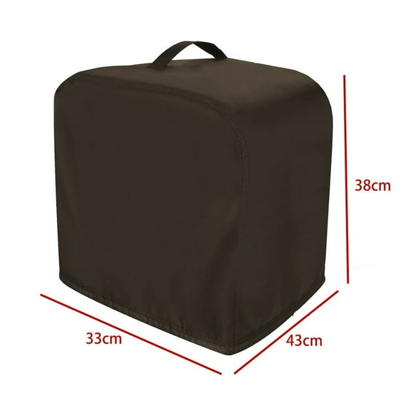 Ice Maker Cover, Ice Machine Cover for Portable Countertop Ice Maker Machine Coffee Color