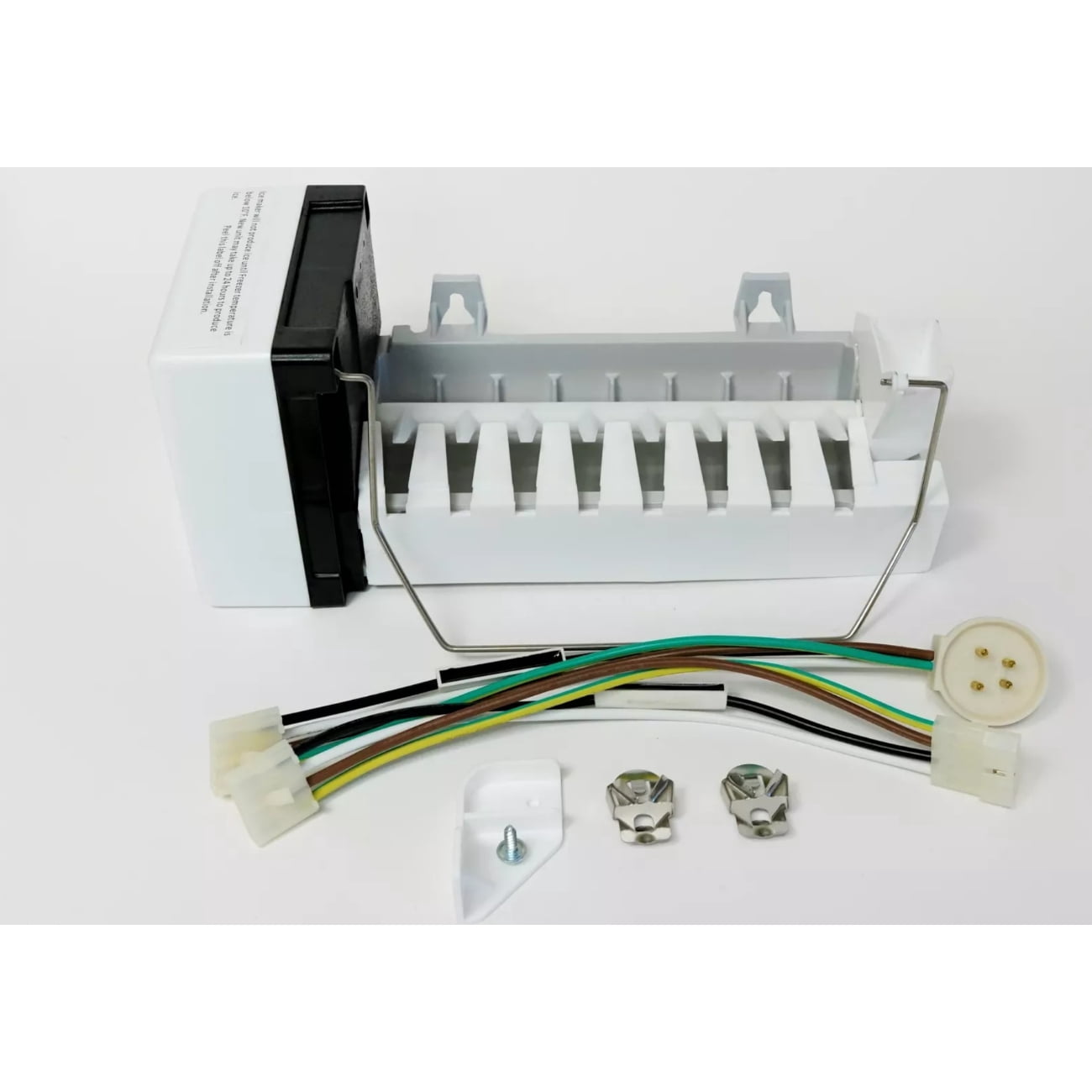 Ice Maker Fit for Kenmore 106.72159111 106.71292100 106.58285892 106.57577790 106.52542101 106.50504990 106.72132100 106.70212410 106.58282890 Fit for Maytag MFF2055FRZ00 M8RXEGMAB00 Refrigerator