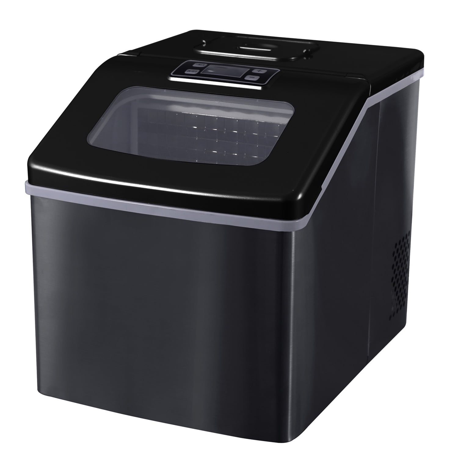 Ice Maker Machine Countertop with Ice Scoop & Basket, Perfect for Home/Kitchen/Office/Bar Black, Portable Ice Maker 26Lbs/24H Ice Maker Machine Countertop with Ice Scoop & Basket, Perfect for Home/Kitchen/Office/Bar Black, Portable Ice Maker 26Lbs/24H