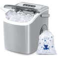 thumbnail image 1 of Ice Makers Countertop, Protable Ice Maker Machine with Handle, Self-Cleaning Ice Maker, 26Lbs/24H, for Home/Office/Kitchen, 1 of 8