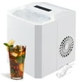 thumbnail image 1 of Ice Makers Portable Countertop 2 Ice S,Portable Compact Ice Cube Maker with Ice Scoop & Basket,26.5lbs in 24Hrs,9 Cubes Ready in 6Mins,for Home/Kitchen/Office/Bar, 1 of 9