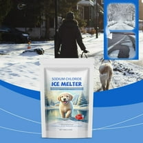 Ice Melt Under $5! Yannianjz Ice Melt for Snow, Pet Safe Ice Melter, 100g Deicer for Driveway, Walkway, Steps, Concrete, Asphalt, Fast Acting, Environmentally Friendly