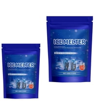 Ice Melt Safer for Concrete & Pet , Snow Salt Ice Melt, Salt for Snow and Ice Removal, Sidewalk Salt, Driveway Salt, Snow Melt is Effective Up to -16° (purple(2))