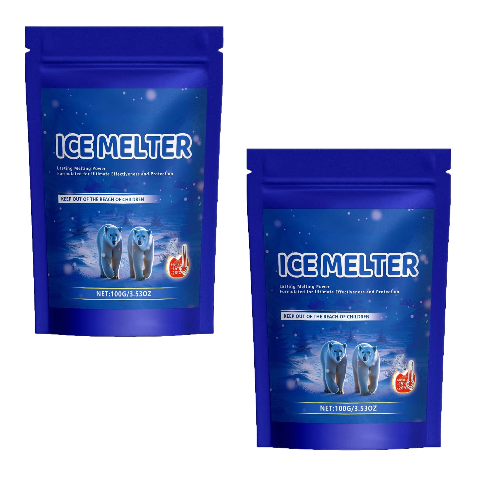 Snow Salt Ice Melt Alaskan Ice Melt 50 Lb Pet Safe Ice Melt For ...