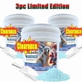thumbnail image 1 of Ice Melt Salt, Pet-Friendly Ice Melt – 3pack Fast-Acting Magnesiums Chloride Formulas, Safer for Pet & Surfaces, 3.5oz Bucket with Scoop, 1 of 7