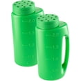 thumbnail image 1 of Ice Melt Salt Spreader Handheld Shaker for Lawn Seed, Salt, Ice Melt, Calcium, Deicer Shaker 2 Liter, Adjustable Hole Size, Handy for Fertilizer Lawn Seed Salt to Deice, 1 of 7
