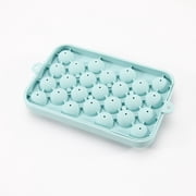 Ice Mold, 2026 New Silicone Ice Ball Maker, Spherical Ice Lattice Freezer Tray, Leak-Proof Storage Box with Cover for Home, Refrigerator, Bar & Summer Drink Use