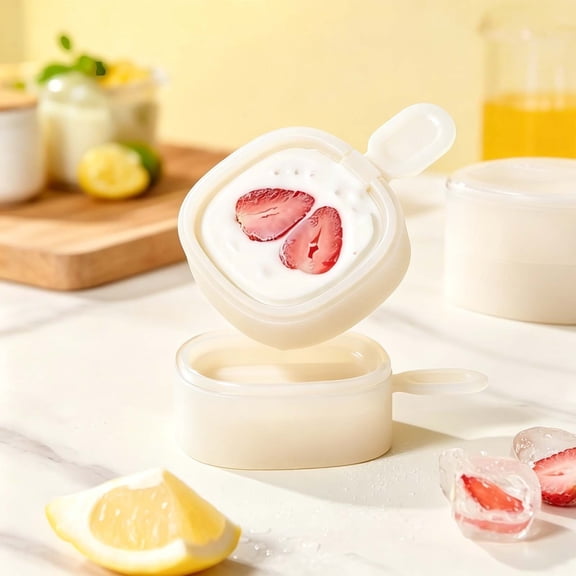 Ice Molds for Homemade Ice Cream Popsicles and Ice Storage Box for Summer Treats and Easy Use