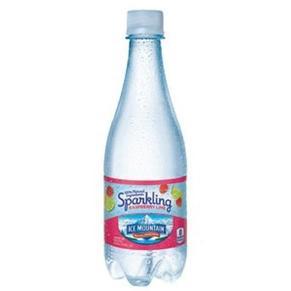 Ice Mountain Sparkling Lively Lemon Natural Spring Water, 16.9 Fl. Oz.
