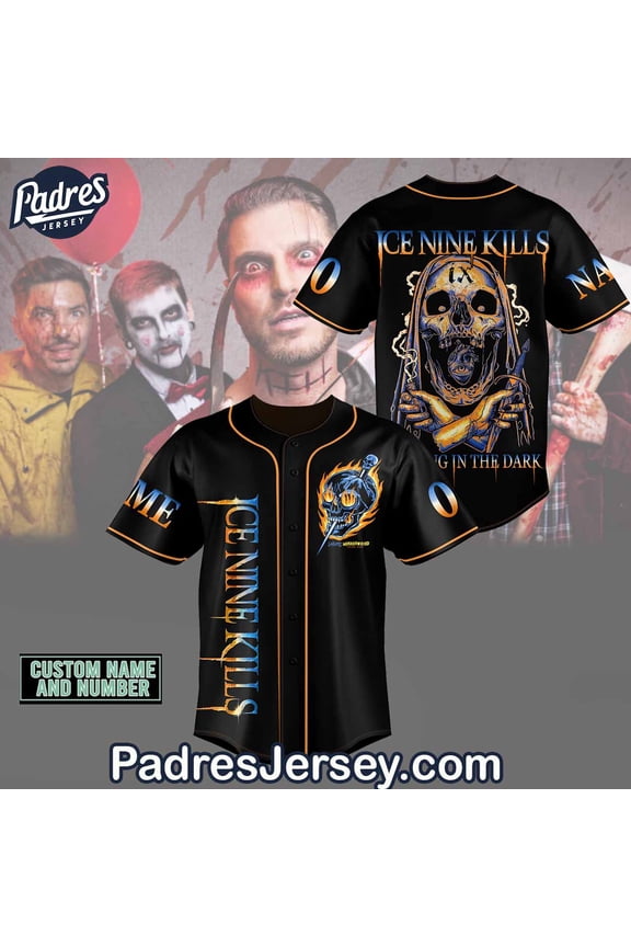Ice Nine Kills Band Baseball Jersey Outfit - Custom Name