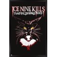 thumbnail image 1 of Ice Nine Kills - Cat Funeral Derangements Wall Poster, 22.375" x 34" Framed, 1 of 5