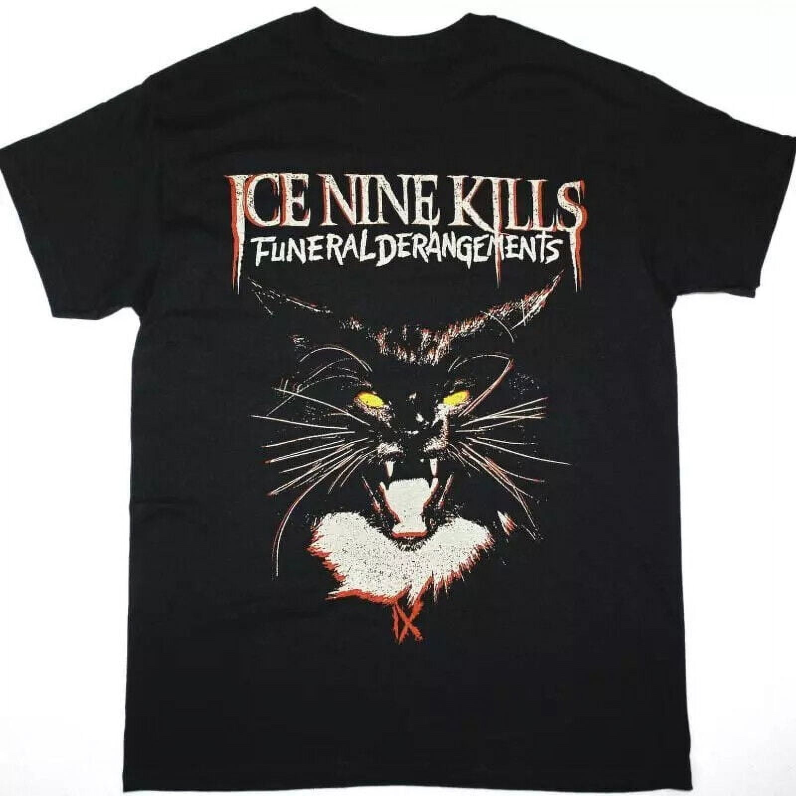 Ice Nine Kills Funeral Derangements Black TShirt Tee