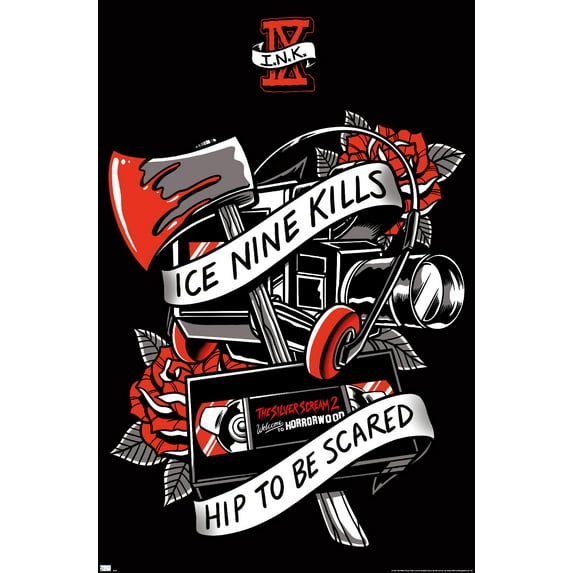Ice Nine Kills - Hip To Be Scared Wall Poster, 14.725" x 22.375"