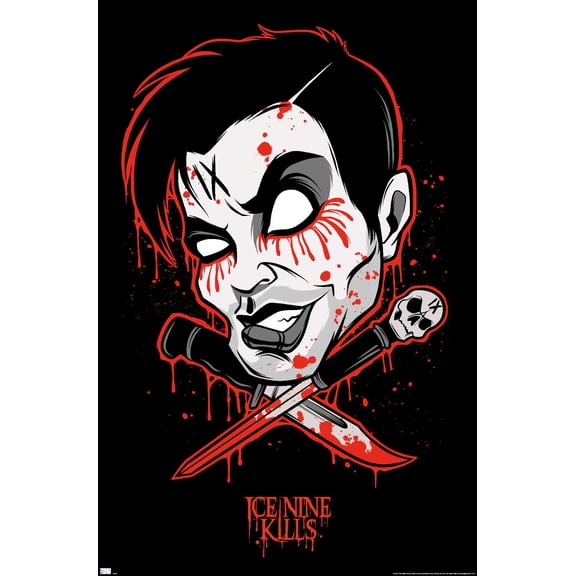 Ice Nine Kills - Red Wall Poster, 22.375" x 34"