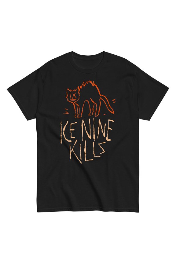 Ice Nine Kills - Scratchy Cat Unisex T-Shirt - Black - Small