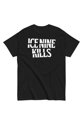 Ice Nine Kills - Slash Logo Unisex T-Shirt - Black - Extra Large
