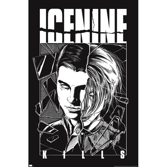 Ice Nine Kills - Split Face Wall Poster, 14.725" x 22.375"