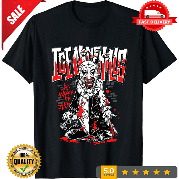 Ice Nine Kills band HOT NEW black T-shirt Unisex All sizes 39, ULTRA LIMITED-TH71477