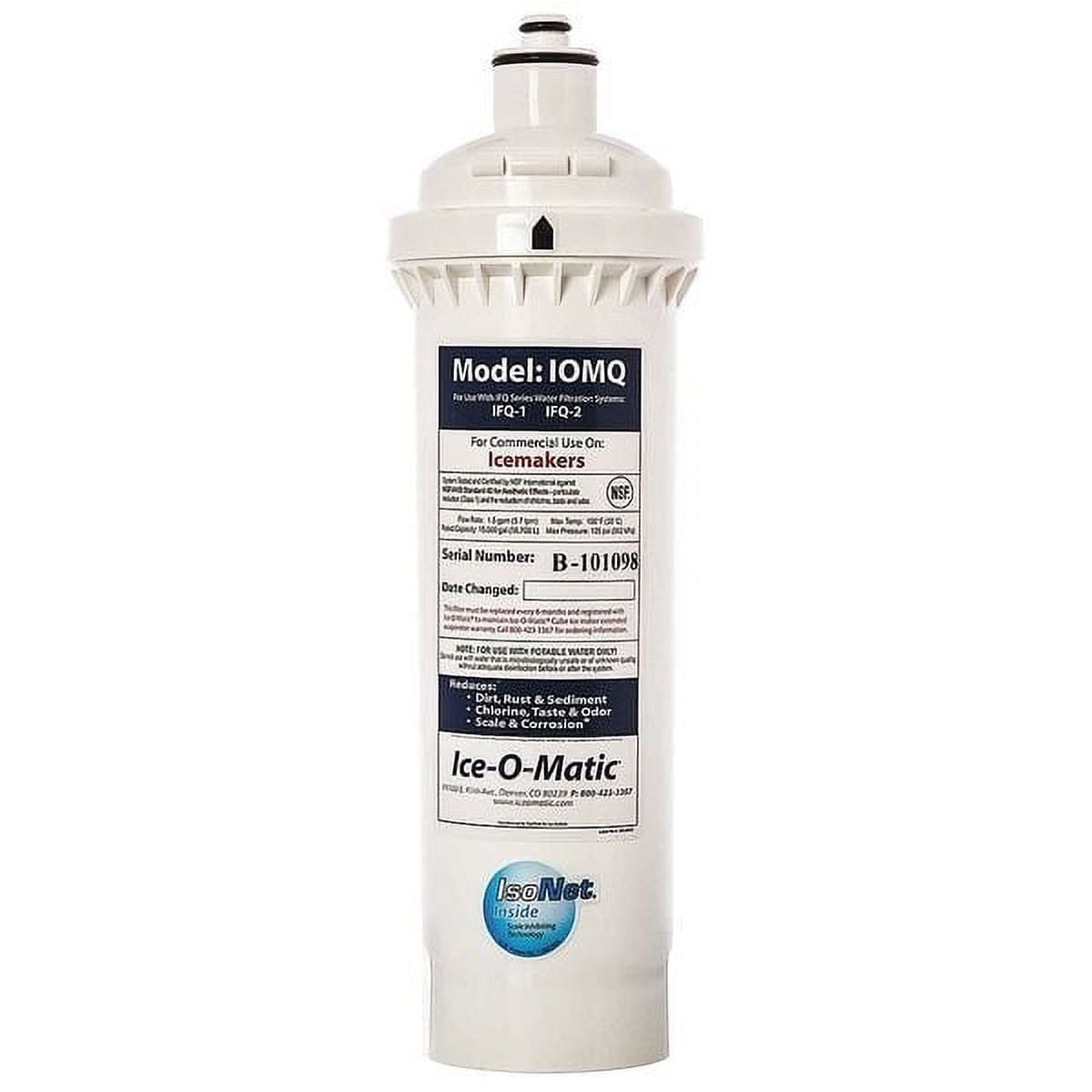 Ice-O-Matic Quick Connect 0.5 Micron Water Filter