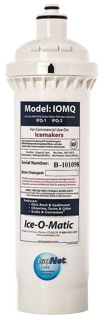Ice-O-Matic Quick Connect 0.5 Micron Water Filter
