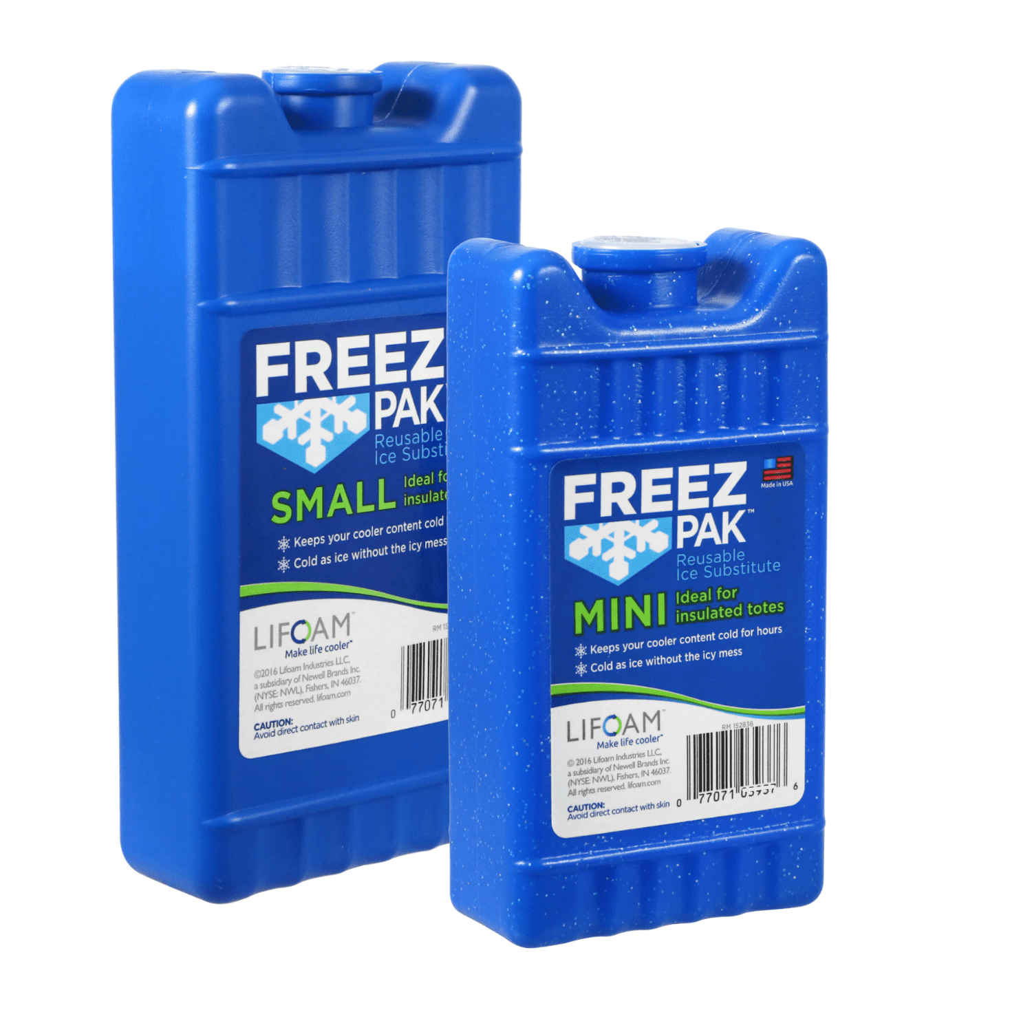 Ice Pack Ice packs for coolers Includes 3 Mini 1 Small (4 pack