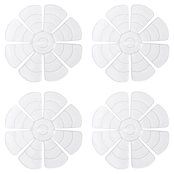 Ice Pack Insert for Hat, 4 Pcs Reusable Cooling Gel Pads for Summer Sun Hats, Hidden Hat Cooler for Outdoor Work Cycling Running Fishing Travel (White2)
