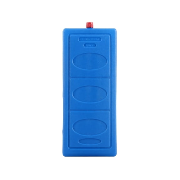 Ice Pack Large Refillable Blue Hard Plastic for Cooler Storage Picnic Camping 37 Ounce Single Unit