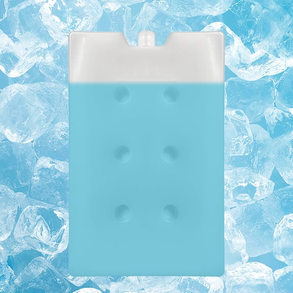 Ice Pack for Lunch Box | 5 Pack Reusable Cold Freezer Packs – HDPE, White, 250ml & 150ml, Long-Lasting Cooling for Cooler, Beach Bag, Large Lunch Tote, Keeps Food Fresh, Leakproof, Easy-Freeze