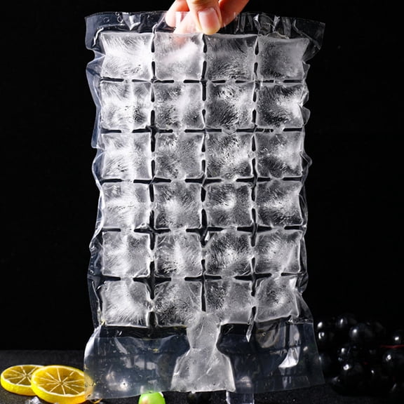 NIAIZEK 100-Pack Reusable Ice Maker Bags for Kitchen, Home, Party & Outdoor Use - Ice Storage Bags
