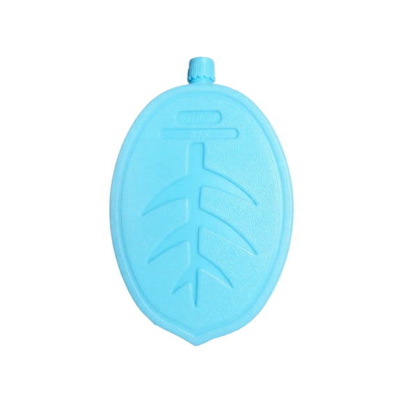 Ice Pack for Cooler Reusable Blue Leaf Design Refillable 13.5 Ounce Single Pack for Lunch Boxes Road Trips Picnics Summer Cooling Use