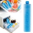 thumbnail image 1 of Ice Packs for Air Conditioner Coolers, 10 pc Reusable Ice Freezer Blocks Cooler Freezer Blocks for Lunch Boxes, Camping, Picnics, Beach, Fishing, Outdoor Sports,, 1 of 6