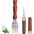 thumbnail image 1 of Ice Pick for Breaking Ice in Freezer Ice  Ice Picks  Tool for Kitchen Safety Ice Picks Mini Ice Pick with Cover Stainless Steel, 1 of 6