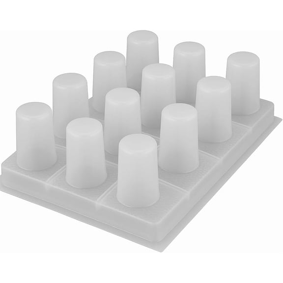Ice Pop Gelatin Mold - Molde para Gelapaletas - Popsicle Mold Tray for Frozen Gelatin Pops - Plastic Reusable Dessert Mold - Made in Mexico (16 Cavities, 100 mL)