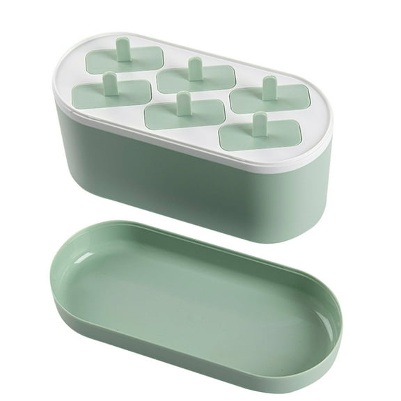 Ice Pop Maker Kit – 6/8 Molds with Storage Box, Food-Grade Freezer-Safe Trays for Juice, Yogurt & Smoothies, Fun Summer Activity for Families