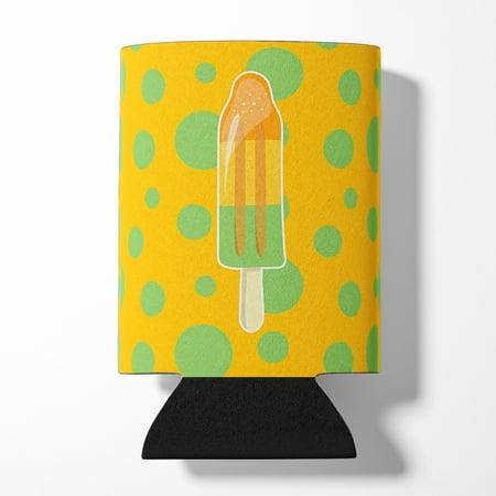 Ice Pop Popcicle Orange Green Can or Bottle Hugger