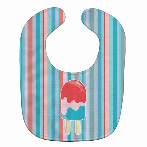 Ice Pop Popsicle Red Pink Blue Baby Bib