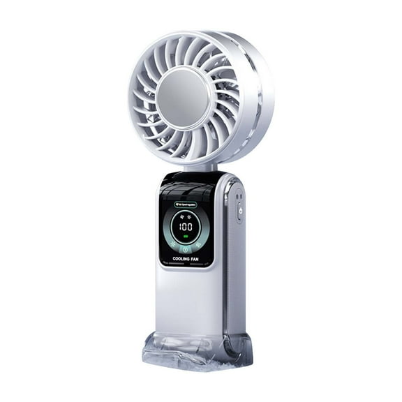 Ice – Portable Air Conditioner With TEC Tech 18°C LED Display 8 Day Battery Quiet 35dB For Outdoor//Travel