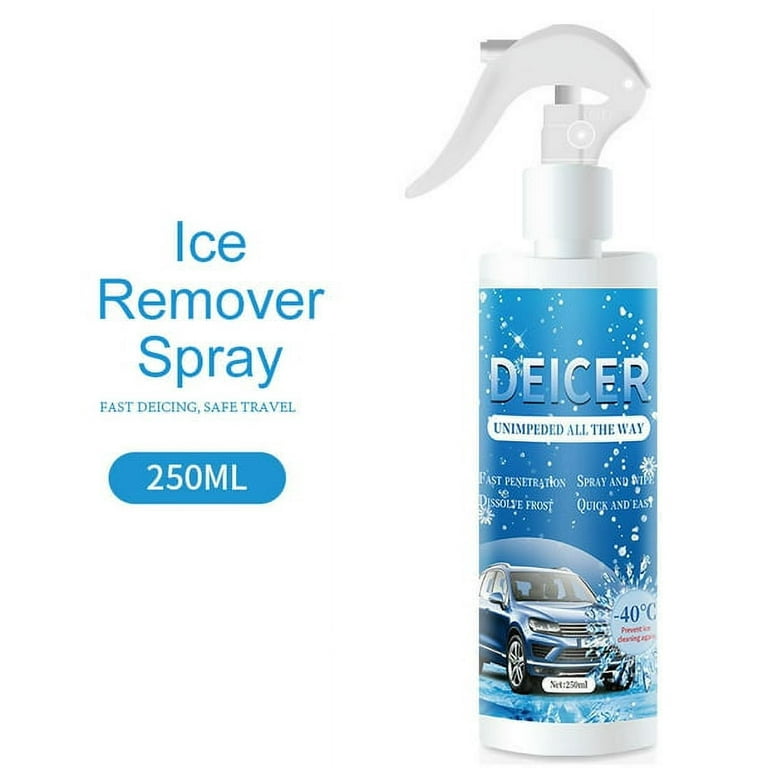 De-icer Spray, Windscreen Defroster, Anti Freeze Spray Ice Quick