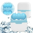 thumbnail image 1 of Ice Roller for Face and Eyes - Facial Skin Care Tools with 2 in 1 Roller and Travel Case to Reduce Puffiness and Relief Migraine, Pain.Body Ice Roller, Prevents Wrinkles, Tightens pores-Blue, 1 of 10