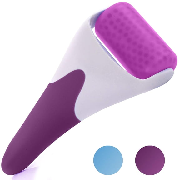 Ice Roller Face Massager - Therapeutic Cooling to Naturally Tone ,Tighten and Brighten Complexion and Reduce Wrinkles, Under Eye Puffiness, Facial Cool Ice Rollers for Migraine, Pain Relief B
