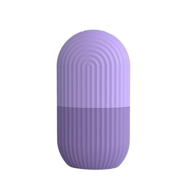 Ice Roller Mini Capsule Ice Roller Portable Silicone Skin Care Face Ice Mold Reusable Brighten Lubricate Remove Fine Lines Facial Treatment for Face Eyes Neck