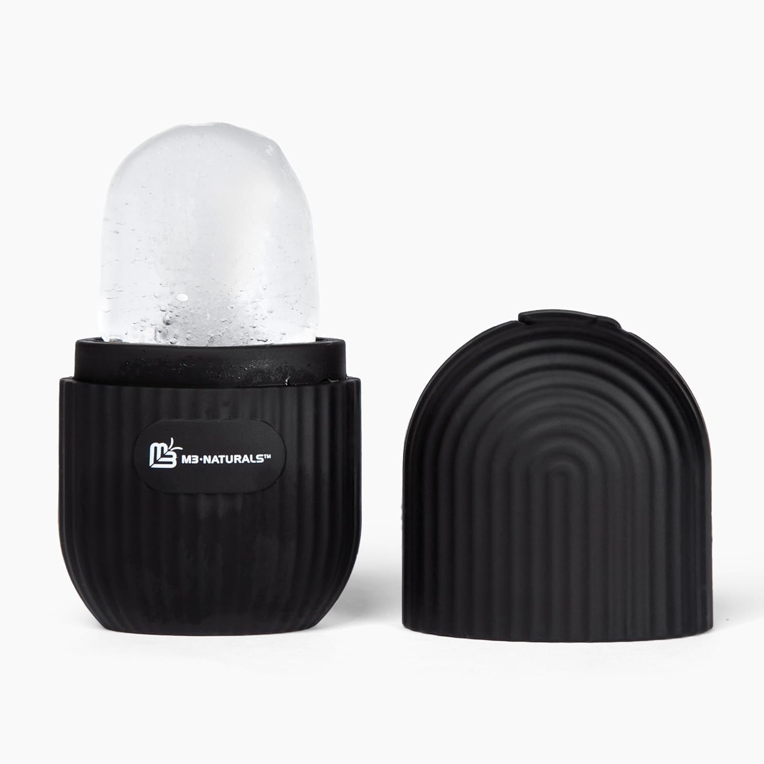 M3 Naturals Ice Roller for Face & Under-Eyes, Silicone Face Ice Roller Mold & Facial Massager, 1 Ct