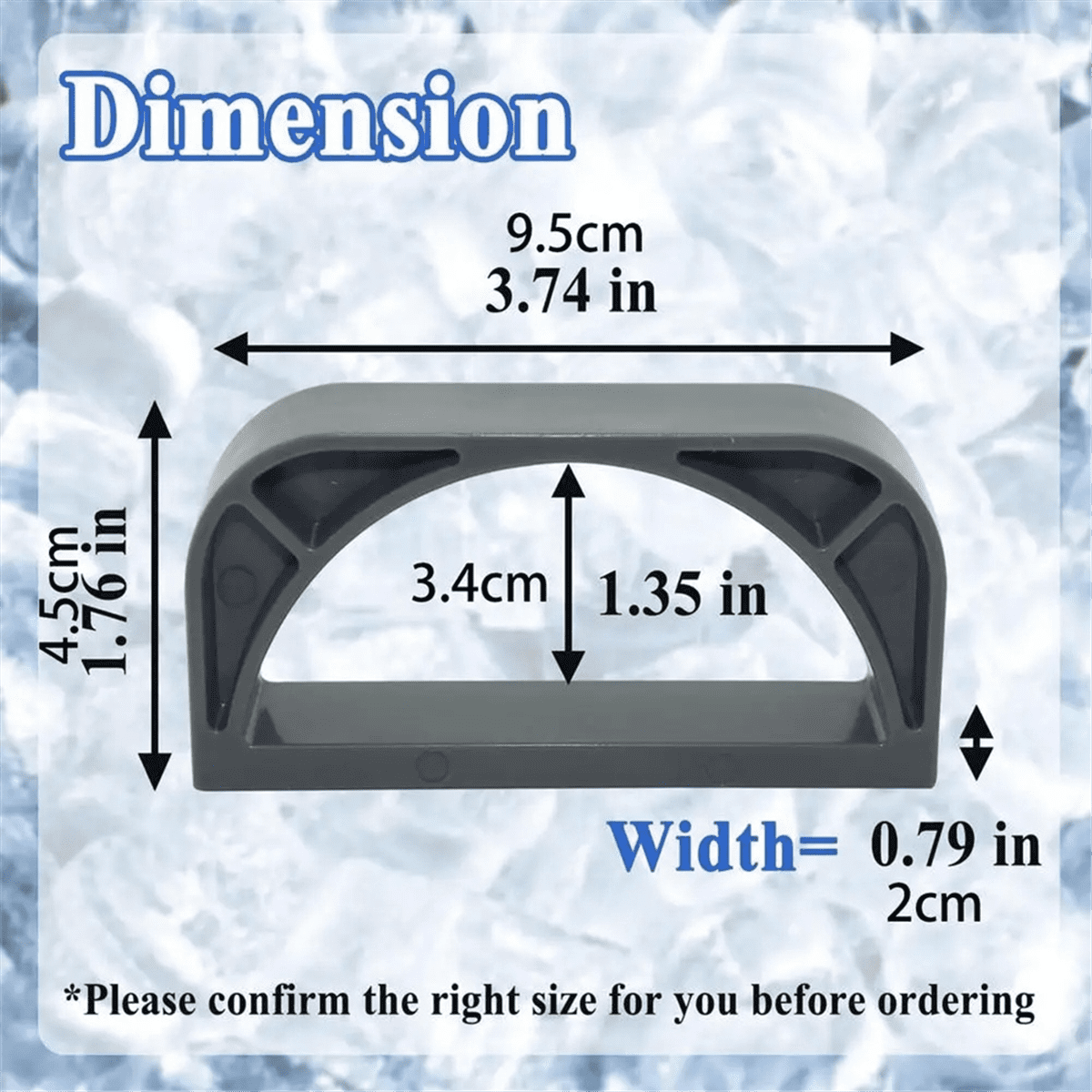 Scoop Rack Ice Scoop Holder Magnetic Bracket Holder for Ice Maker Scoop Stable ...