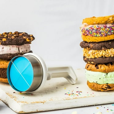 Ice Scoop | The Best Ice Scoop For A Perfect Ice Sandwich Every Time | Effortlessly All Types Of Ice Gelato Sorbet & More With Just One Hand |