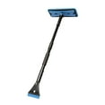 thumbnail image 1 of Ice Scraper and Extendable Snow Brush with Double Head Snow Shovel Emergency Snow Shovel with Removable Sponge Snow Broom Brush Head Snow Scraper for Cars, Trucks, SUVs, Vehicle, 1 of 6